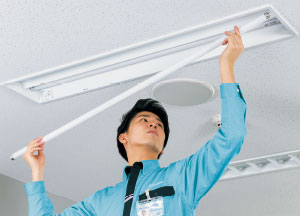 【事業所向け】照明器具クリーニング 【事業所向け】照明器具クリーニング